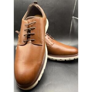 Bruno Marc Mens Casual Oxford Dress Sneakers, New in Box, Sz 13, Brown